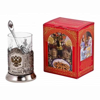 Набор для чая "Россия" (3 пр.)