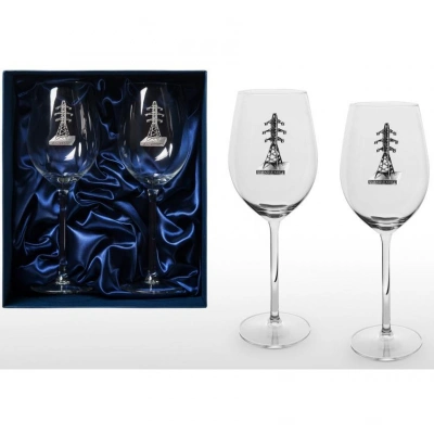 Набор бокалов для вина «ЭНЕРГИЯ - НАША РАБОТА»