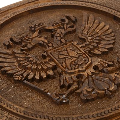 Нарды резные "Герб РФ"