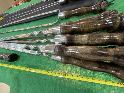 Шашлычный набор "Шашлычник" в колчане 50см