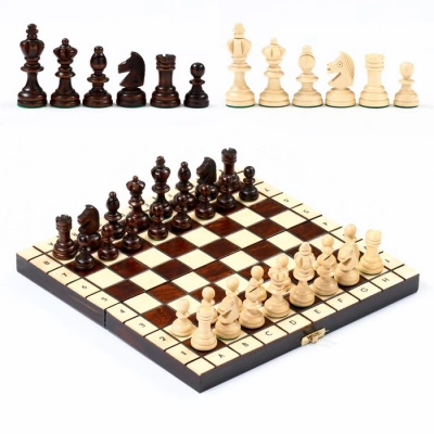 Шахматы "Олимпийские", 28,5 х 28,5 см, король=6 см