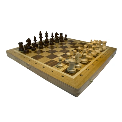 Шахматы "Торнамент - 3" (35х18х5 см) доска дуб