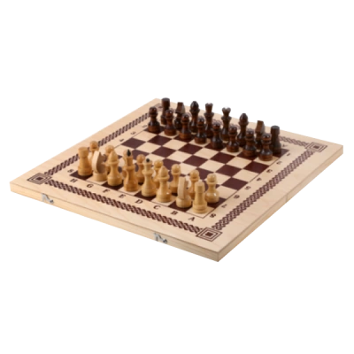 Игра три в одном (нарды, шашки, шахматы)